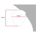 HONDA FORZA 125 - 2018 - 2020 - FORZA 300 2018 - 2020 -475 MM HIGH - LIGHT TINT SCREEN