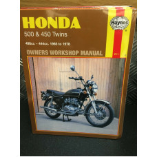 Haynes Honda CB500 & 450 Twins Workshop Manual